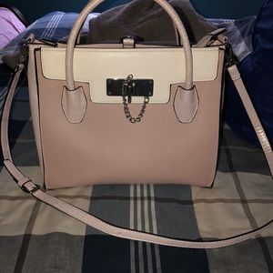 SOLD Aldo Satchel in Lavender/ Light Pink